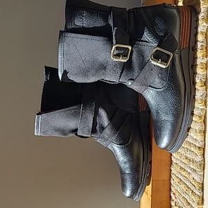 Sorel Major Moto Boots Womens 6.5